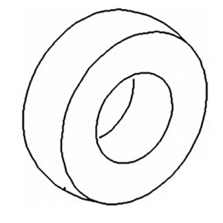 Case Construction Spindle Pin Seal - Ford #AS128511AP
