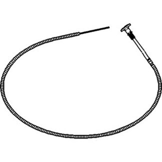 Case Construction Fuel Stop/Shutoff Cable #AS128530AP