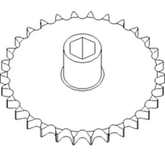 Case Construction Main Drive Sprocket #AS152696AP