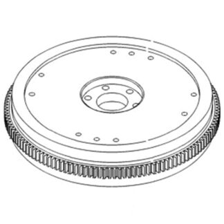 Case Construction Flywheel with Ring Gear #AS159169AP