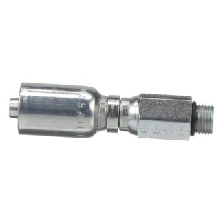 Case Construction Hydraulic Fitting - Male SAE Straight O-Ring Swivel #B90781