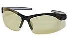 Case Construction Yellow Lens Safety Glasses - Top Frame #BC112DZ