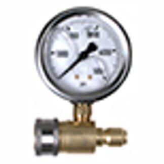 Case Construction Quick Connect Pressure Gauge Kit #MCNH305001