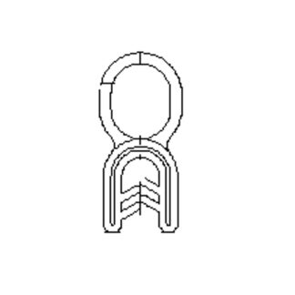Case Construction Weather Strip #PM02C01035D9