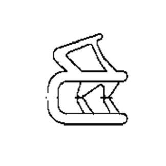 Case Construction Weather Strip #PM21C01091D7