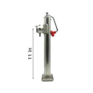 Case Construction Zinc-Plated Jack - Top Wind - 15in Lift #ST-2104X