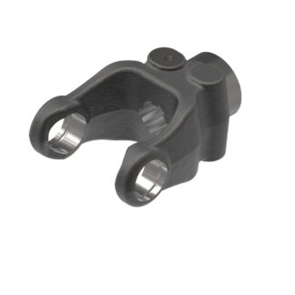 Case Construction 55 Series Yoke - 1 3/8-6 Spline Bore - Quick Disconnect Connection #W1025506DS