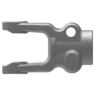 Case Construction 35 Series Yoke - 1 3/4-27 Spline Bore - Clamp Connection #W8073527DS