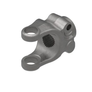 Case Construction 44 Series Yoke - 1 3/4-27 Spline Bore - Clamp Connection #W8074427DS