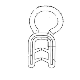 Case Construction Weather Strip #YN21C01712D1