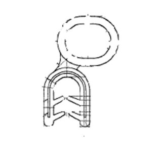 Case Construction Rubber Weatherstrip #YT21C01164DJ