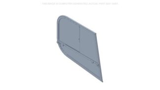 84488998 - Window Glass - Left Side - Flat - CASE CONSTRUCTION